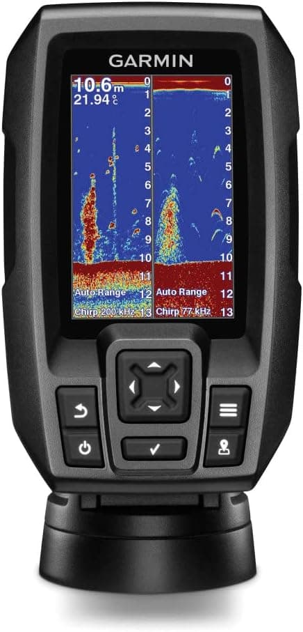 Amazon.com: Garmin 010-01550-00 Striker 4 with Transducer, 3.5" GPS Fishfinder with Chirp : Electronics