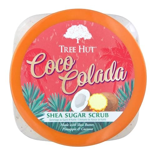 Tree Hut Shea Sugar Scrub Coco Colada, 18 oz, Ultra Hydrating and Exfoliating Scrub for Nourishing Essential Body Care - Image 2