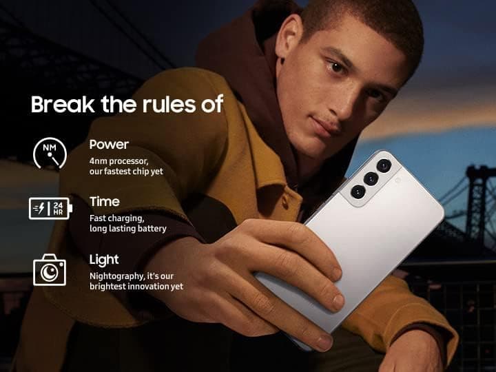 Samsung Galaxy S22 Smartphone, Factory Unlocked Android Cell Phone, 128GB, 8K Camera & Video, Brightest Display, Long Battery Life, Fast 4nm Processor, US Version, Phantom Black (Renewed) - Image 7