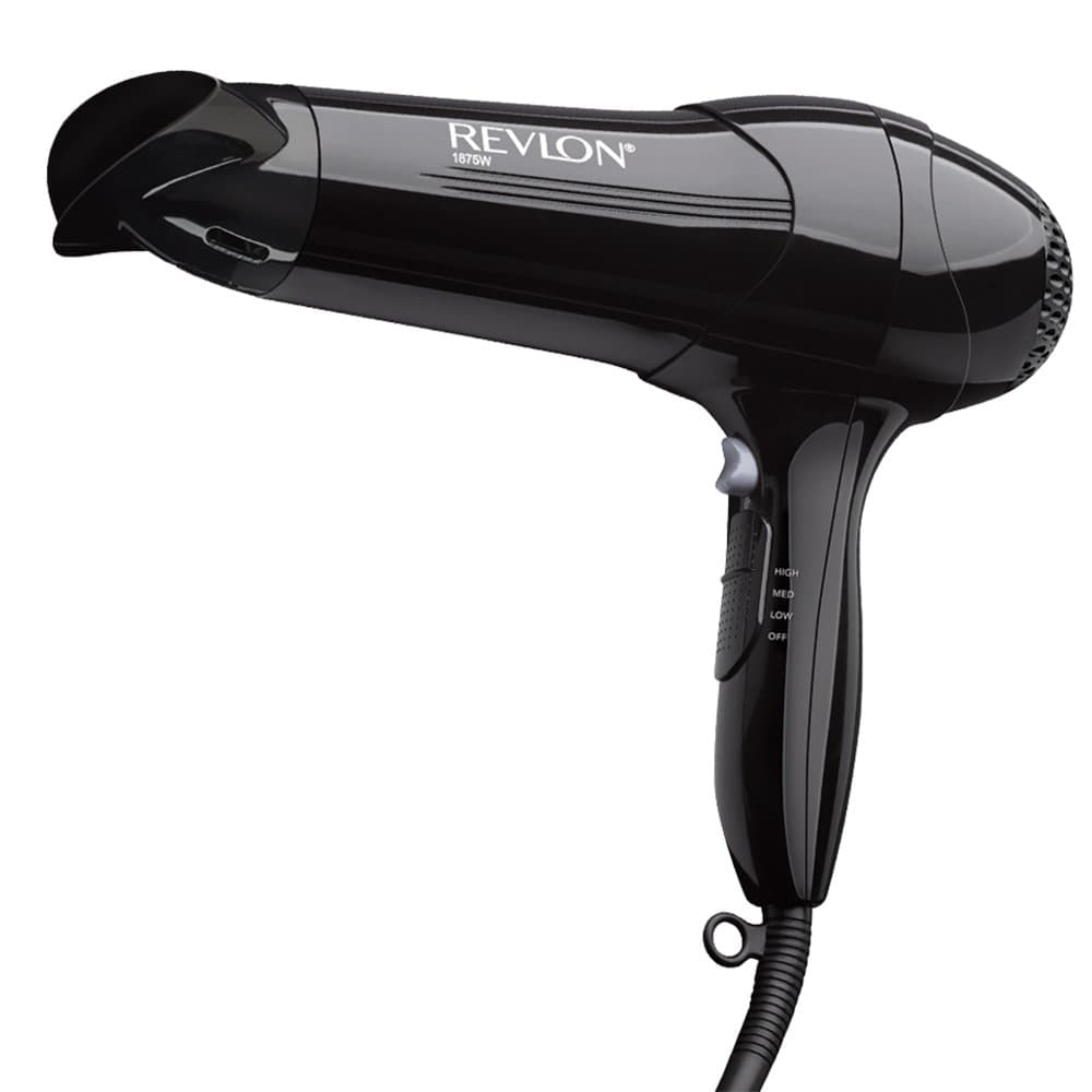 Revlon 1875 Watt Full-Size Turbo Dryer and lightweight Design, Black (Package Varies) No Size - Image 2