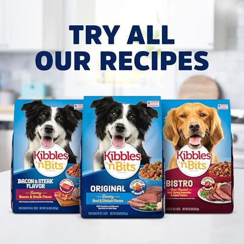 Kibbles 'n Bits Original Savory Beef & Chicken Flavor Dry Dog Food, 31 Pound Bag - Image 6