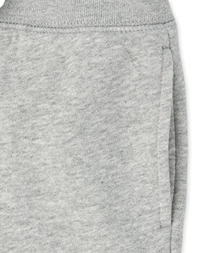The Children's Place Baby Toddler Boys Active Fleece Jogger Pants, Black/Smoke Gray/New Navy 3 Pack, 3T - Image 3