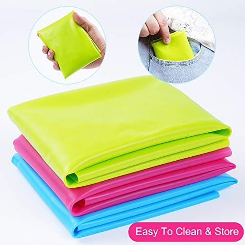 3 Pack Silicone mat Large Silicone Sheets for Crafts, Liquid, Resin Jewelry Casting Molds Mat, Silicone Placemat 15.7” x 11.8” (Blue & Rose Red & Green) - Image 5