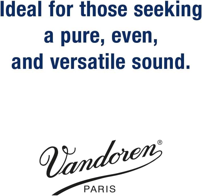 Vandoren CR103 Bb Clarinet Traditional Reeds Strength 3; Box of 10 Strength 3 Clarinet - Image 4
