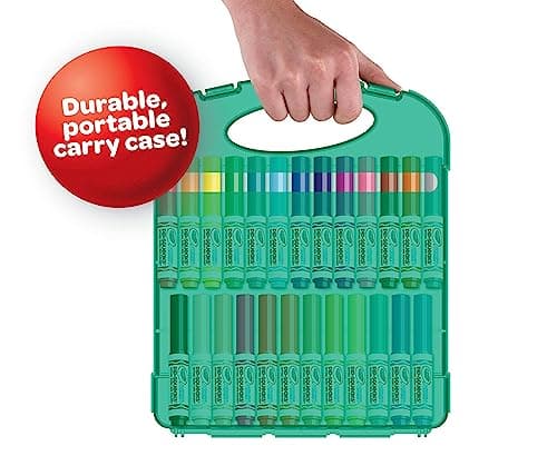 Crayola Pip-Squeaks Washable Marker Set (65ct), Holiday & Christmas Gifts for Kids, Coloring Set, Art Supplies for Kids, Drawing & Craft Kit, Travel Activity, 4+ - Image 4
