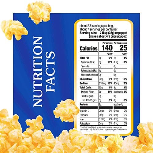 ACT II Butter Lovers Microwave Popcorn, 3-Count 2.75-oz. Bags - Image 2