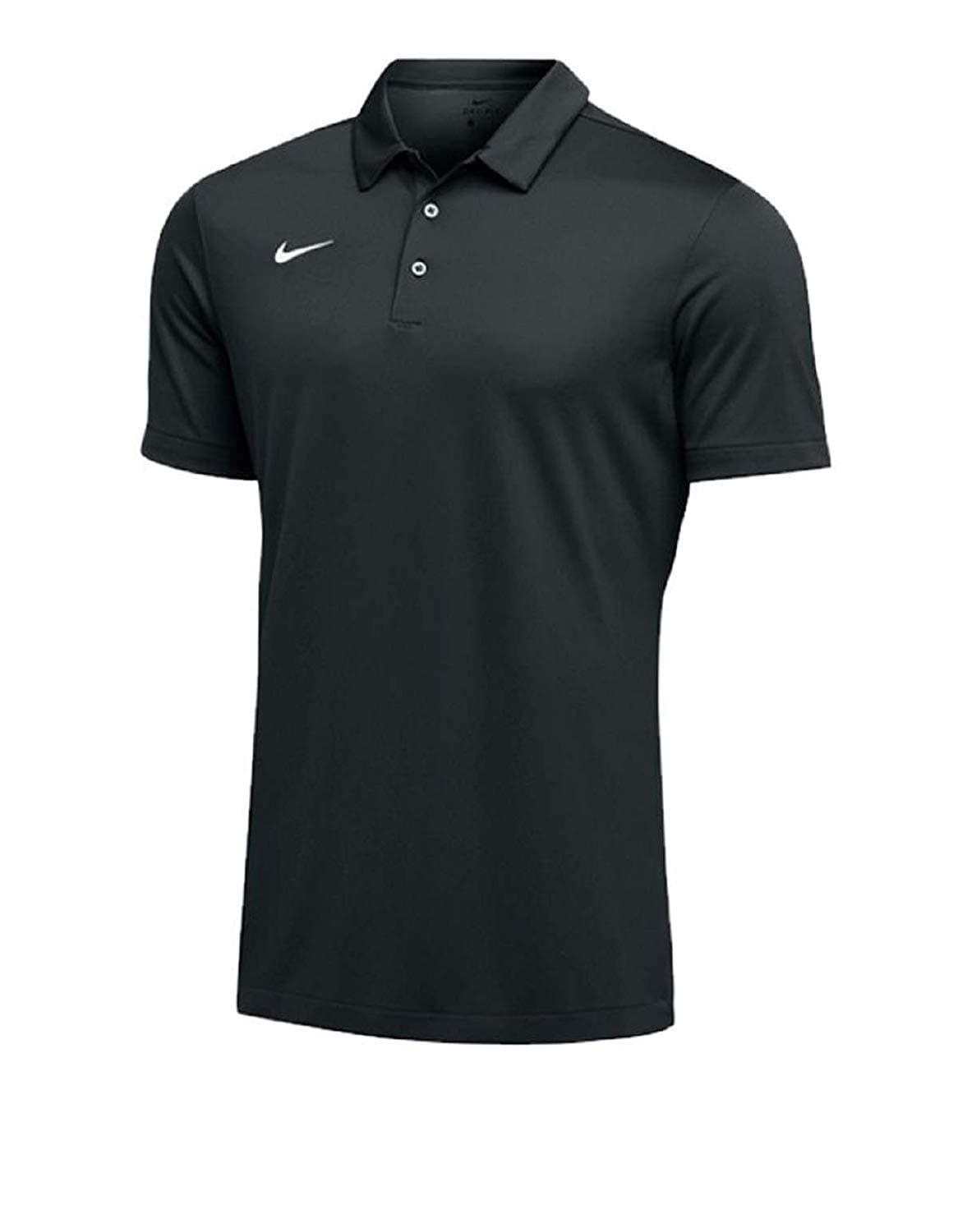 Nike Mens Dri-FIT Short Sleeve Polo Shirt Medium Black