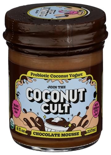 The Coconut Cult Organic Chocolate Mousse Coconut Yogurt, 8 Fz