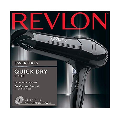 Revlon 1875 Watt Full-Size Turbo Dryer, Black - Image 2