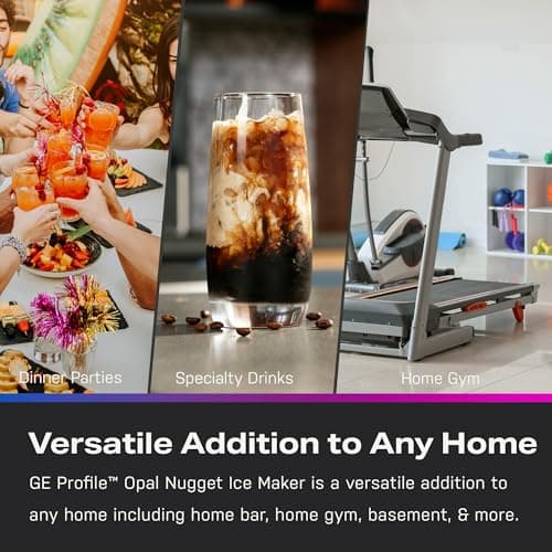 GE Profile Opal 2.0 with 0.75 Gallon Tank, Chewable Crunchable Countertop Nugget Ice Maker, Scoop included, 38 lbs in 24 hours, Pellet Ice Machine with WiFi & Smart Connected, Stainless Steel - Image 7