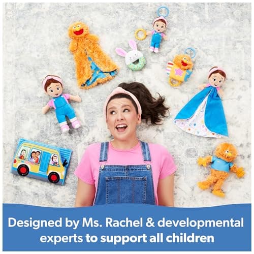 Ms. Rachel Speak & Sing Doll 16” Tall Interactive Toy with 4 Songs & 16+ Phrases, Toddler Toys for Girls & Boys Ages 6 Months to 3+ Years - Image 6