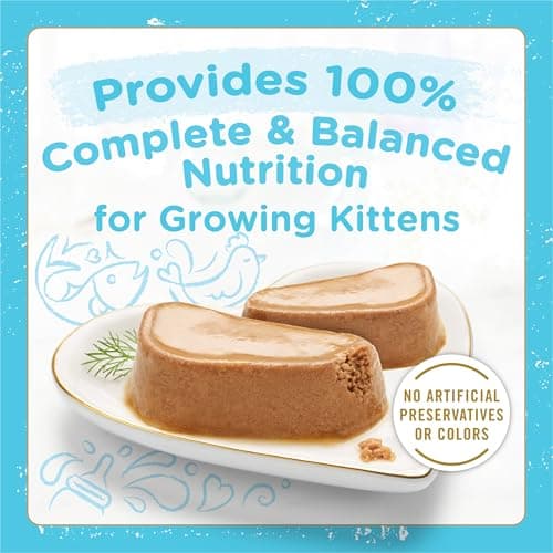 Fancy Feast Purina Petites Kitten Tender Pate Gourmet Wet Kitten Food Variety Pack - 12 ct. Tub - Image 3