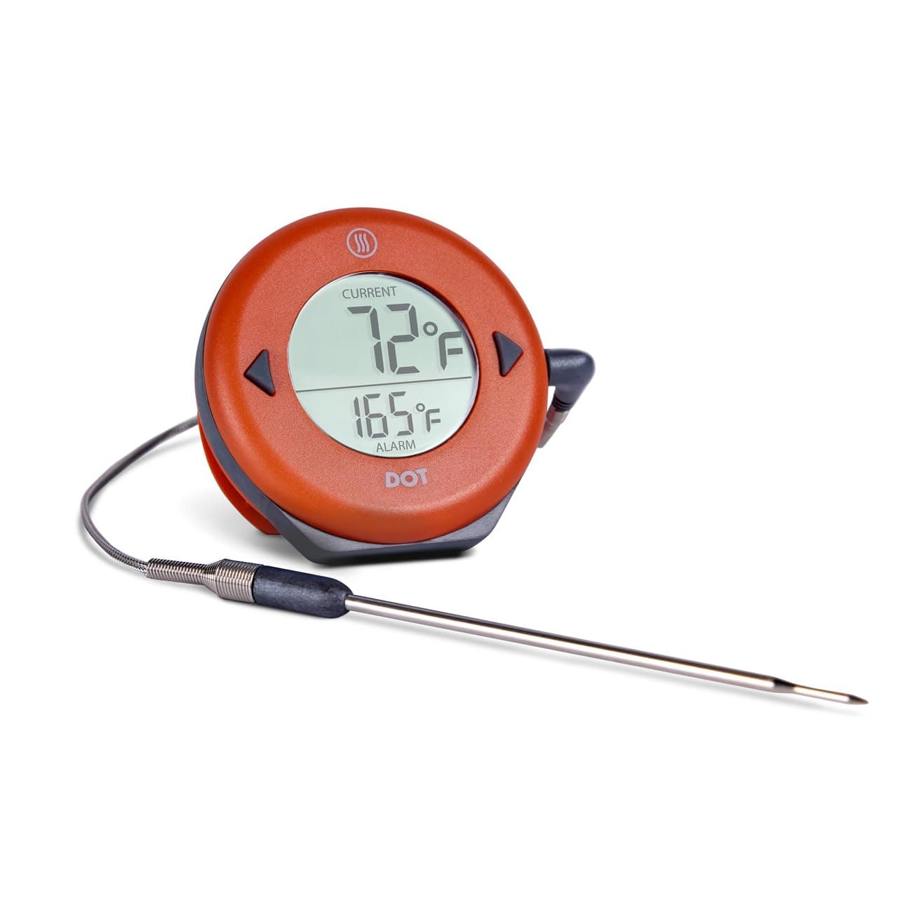 ThermoWorks DOT — Chefs’ Favorite Simple Alarm Thermometer - Cayenne Pepper Red - Image 2