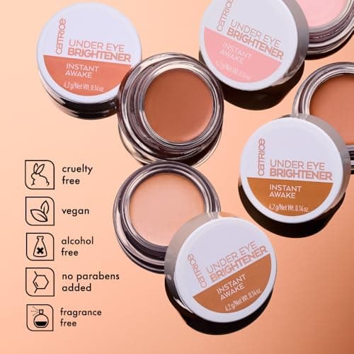 Catrice | Under Eye Brightener | Conceal & Brighten Dark Circles | With Hyaluronic Acid & Shea Butter | Vegan, Cruelty Free & Paraben Free (010 | Light Rose) - Image 5