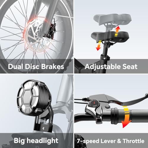 SASIKEIBIKE Fat tire Electric Bike 52V 20ah - Image 8