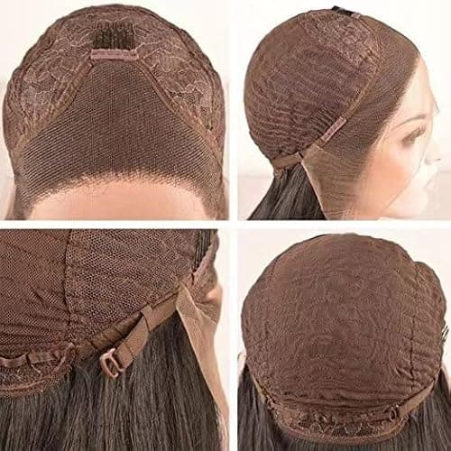 WXHWCX Synthetic Lace Front Wigs Purple Free Part Loose Wave Heat Resistant Natural Hairline Fiber Hair Glueless Lace Wigs for Women Cosplay Daily Party Wig 24inch - Image 5