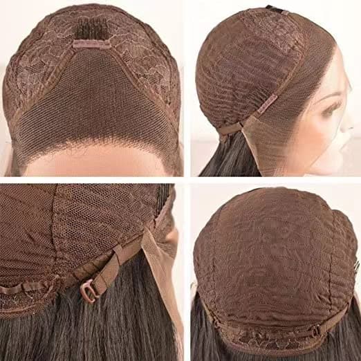Synthetic Lace Front Wigs Purple Free Part Loose Wave Heat Resistant Natural Hairline Fiber Hair Glueless Lace Wigs for Women Cosplay Daily Party Wig 24inch #3800WY - Image 6