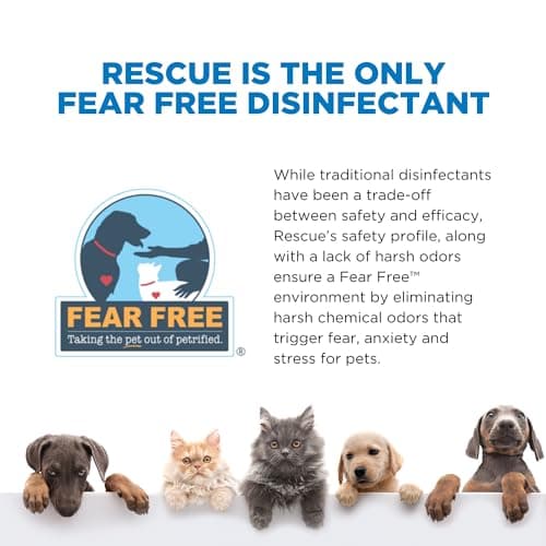 REScue One-Step Disinfectant Cleaner & Deodorizer Wipes for Vet Use – Cleaner for Kennels, Litter Boxes, Vet Offices, Pet Grooming Surfaces, Pet Items – Wipes Canister, 160-Count (Pack of 1) - Image 6
