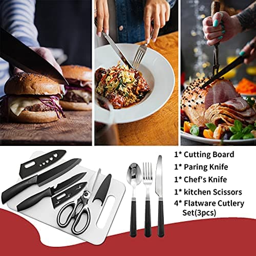 Portable Camping Kitchen Utensil Set-27 Piece Cookware Kit, Stainless Steel Outdoor Cooking and Grilling Utensil Organizer Travel Set Perfect for Travel, Picnics, RVs, Camping, BBQs, Parties and More - Image 4