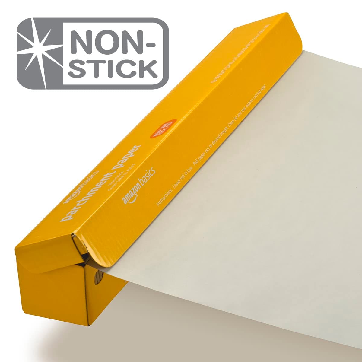 Amazon Basics Parchment Paper for Baking, Non-Stick, 90 Sq Ft Roll, 1 Pack Pack of 1 - Image 5