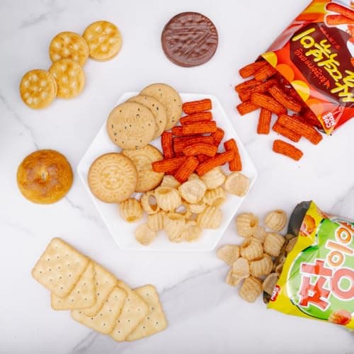 Korean snack box variety pack, 50 count individually wrapped, care package sampler with candy, cookies, chips, and treats, gift bundle for kids, students, adults, and snack lovers - Image 5