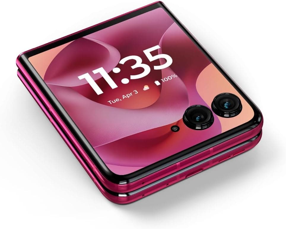 Motorola Razr+ 2025 | Unlocked | Made for US 12/256GB | 50MP Camera | Hot Pink - Image 8