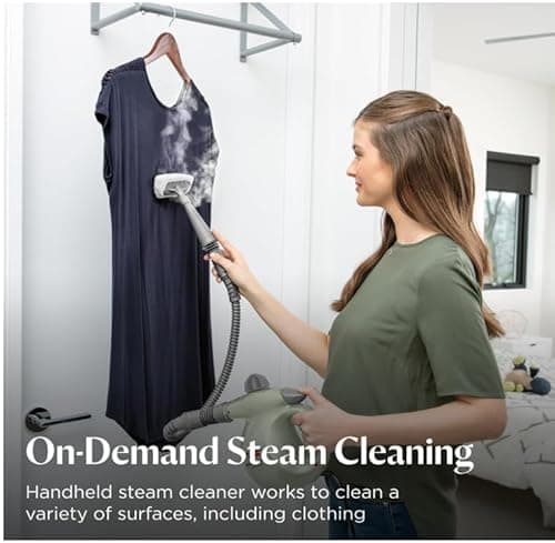 BISSELL® Steam Shot™ OmniReach handheld portable steam cleaner for tile, grout, windows, bathrooms, kitchens, fabric steaming tool, includes 10 tools - Image 6