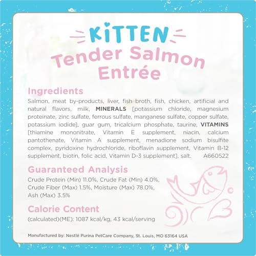 Fancy Feast Purina Petites Kitten Tender Pate Gourmet Wet Kitten Food Variety Pack - 12 ct. Tub - Image 7