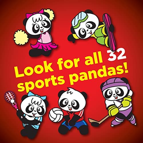 Meiji Hello Panda Cookies, Chocolate Crème Filled - 32 Count, 0.75oz Packages - Bite Sized Cookies with Fun Panda Sports - Image 6