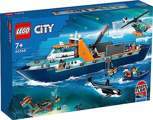 Lego City 60368 Arctic Research Ship & 60376 Arctic Snowmobile Set of 2 - Image 2