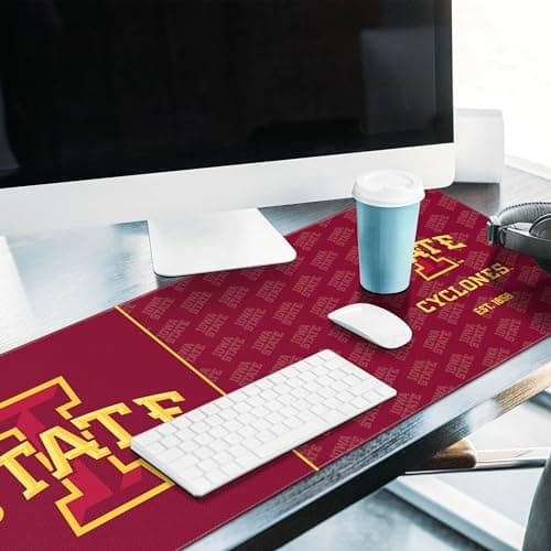 YouTheFan NCAA Iowa State Cyclones Logo Series Desk Pad SMU - Image 3