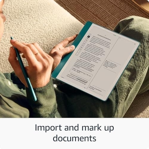 Amazon Kindle Scribe (64GB) - Your notes, documents and books, all in one place. With built-in AI notebook summarization. Includes Premium Pen - Tungsten - Image 5