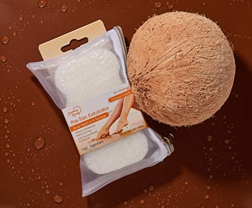 Spongeables Skinutrients Anti-Cellulite Body Wash in a Sponge, Spa Cellulite Massager, Reduce The Appearance Of Cellulite, Moisturizer and Exfoliator, Colada Coconut, 1 Count - Image 4