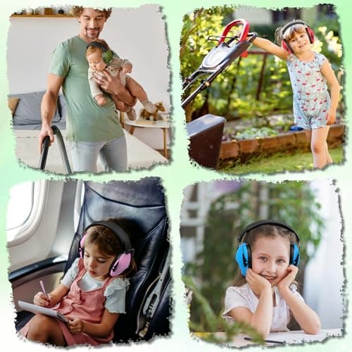 Dr.meter Ear Muffs for Noise Reduction: 27.4SNR Noise Cancelling Headphones for Kids Adults, EM100 Adjustable Hearing Protection Earmuffs for Monster Jam, Autism Sensory, Concerts, Fireworks - Image 8