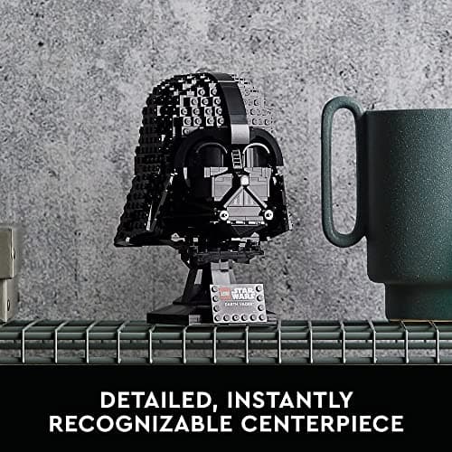 LEGO Star Wars Darth Vader Helmet Building Set, Mask Model Kit for Adults to Build and Display, Collectible Star Wars Home Décor, Gift Idea for Classic Star Wars Fans, 75304 - Image 3