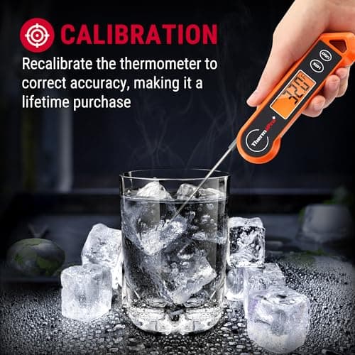 ThermoPro TP19H Digital Meat Thermometer for Cooking with Ambidextrous Backlit and Motion Sensing Kitchen Cooking Food Thermometer for BBQ Grill Smoker Oil Fry Candy Instant Read Thermometer - Image 8