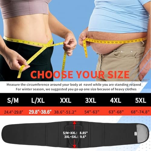 FEATOL Back Brace Support Belt-Lumbar Support Back Brace for Back Pain, Sciatica, Scoliosis, Herniated Disc Adjustable Support Straps-Lower Back Brace with Removable Lumbar Pad for Men & Women - Image 5