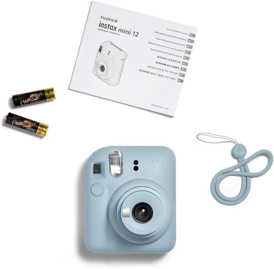 Fujifilm Instax Mini 12 Instant Film Camera - Pastel Blue - Image 8