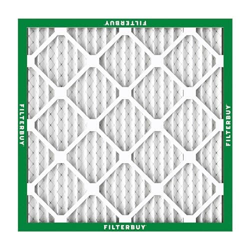Filterbuy 20x20x1 Air Filter MERV 8 Dust Defense (6-Pack), Pleated HVAC AC Furnace Air Filters Replacement (Actual Size: 19.50 x 19.50 x 0.75 Inches) - Image 9