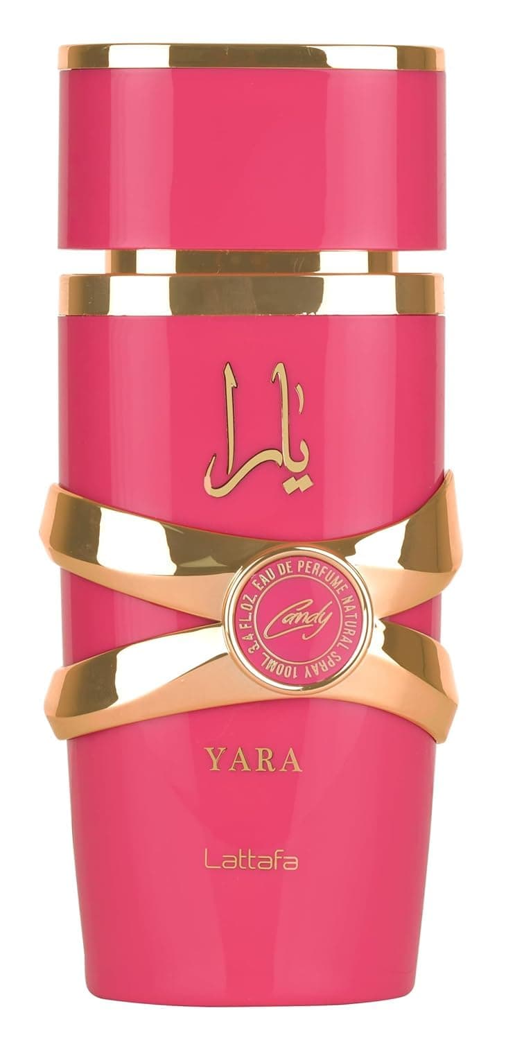 Lattafa Yara Candy - Vanilla, Fruity, Citrus, Floral - Eau de Parfum Long-Lasting Fragrance for Women, 3.40 Ounce / 100 ml Citrus, Musk, Fruity, Vanilla, Amber Wood 3.4 Fl Oz (Pack of 1) - Image 2