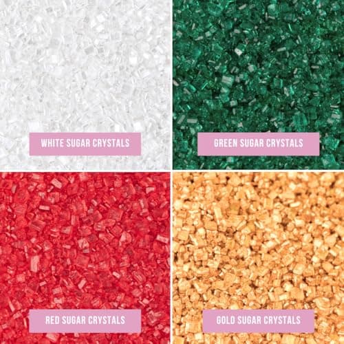 Sweets Indeed Halloween Sugar Sprinkles 4-Pack – 4.52 oz Spooky Sugar Set | White, Orange, Black & Purple Decorating Sugars | Edible Baking Decorations for Cookies, Cupcakes & Cakes - Image 2