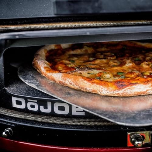 Kamado Joe DōJoe Pizza Oven Kamado Grill Accessory Insert for 18-inch Classic Joe Grills for Brick-Oven Style Food with Ceramic Stone in Black, Model KJ-DJ - Image 5