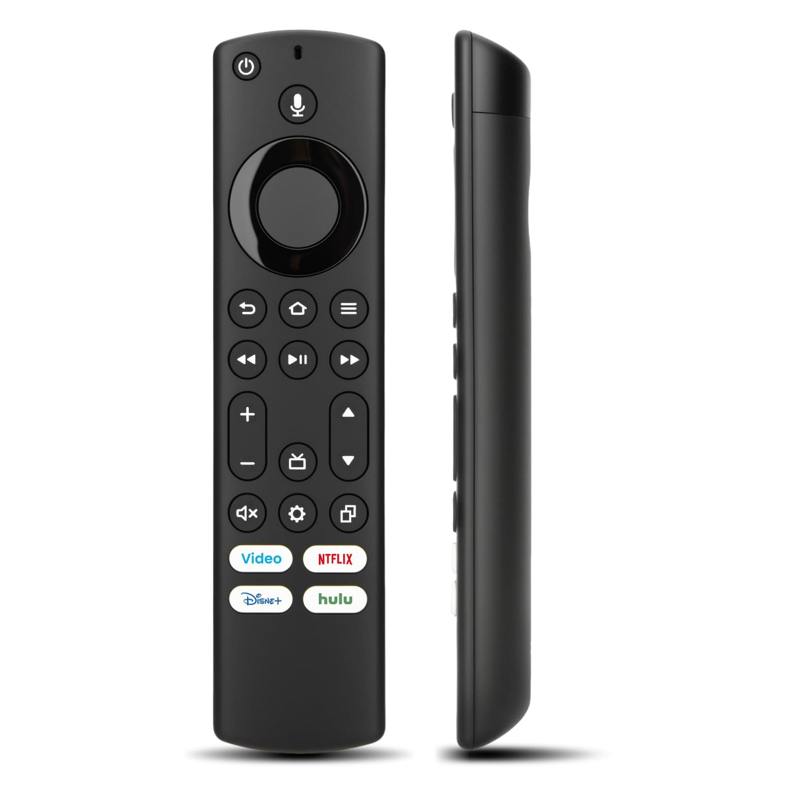 Replacement Remote Control for Fire Smart TV, Compatible with Insignia, Toshiba, Amazon Fire Smart TV for AMZ Remote