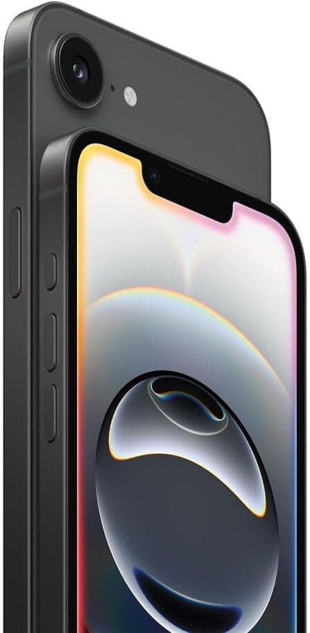 Apple iPhone 16e, 128GB, eSIM, Black - Unlocked (Renewed) 128GB Black Unlocked Renewed - Image 3