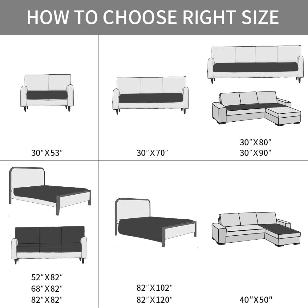 Ameritex Waterproof Dog Bed Cover Pet Blanket for Furniture Bed Couch Sofa Reversible 30x70 Inch (Pack of 1) Grey+dark Grey - Image 5