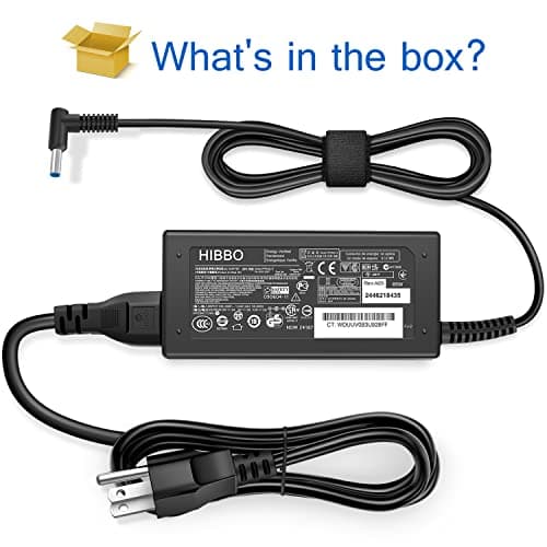 Charger Compatible with HP Laptop Computer 65W 45W Smart Blue Tip Power Adapter - Image 7