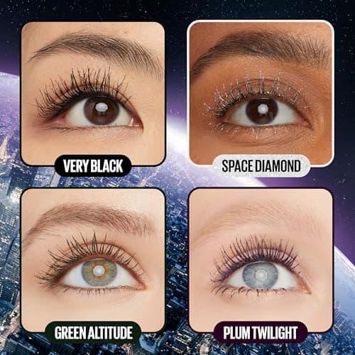 Maybelline Lash Sensational Sky High Washable Mascara Makeup, Volumizing, Lengthening, Defining, Curling, Multiplying, Buildable Formula, Blackest Black, 1 Count - Image 5