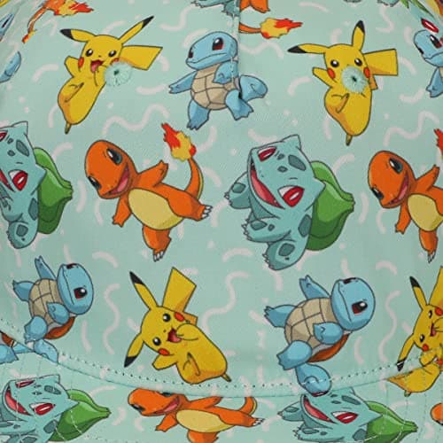 Bioworld Pokemon Character Sublimated Snapback Hat - Image 5