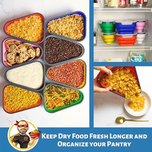 The Perfect Pizza Pack™ - Reusable Pizza Storage Container with 5 Microwavable Serving Trays - BPA-Free Adjustable Pizza Slice Container to Organize & Save Space, Black - Image 9