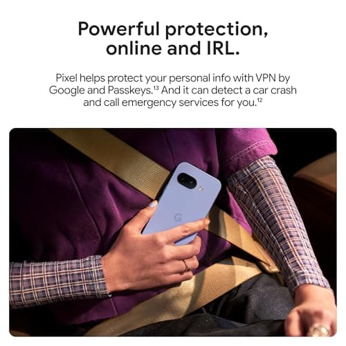 Google Pixel 9a with Gemini - Unlocked Android Smartphone with Incredible Camera and AI Photo Editing, All-Day Battery, and Powerful Security - Peony - 128 GB - Image 12